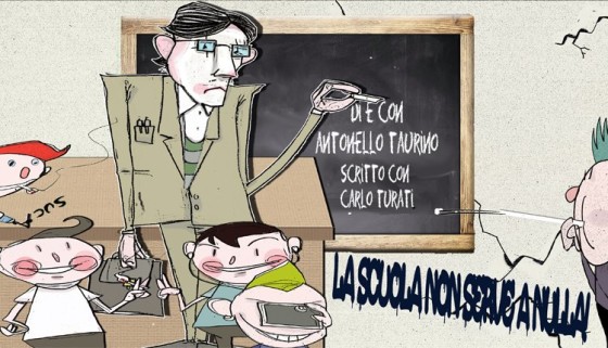 la-scuola-non-serve-a-nulla-antonello-taurino-teatro-della-cooperativa